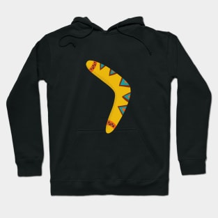 Yellow Boomerang Hoodie